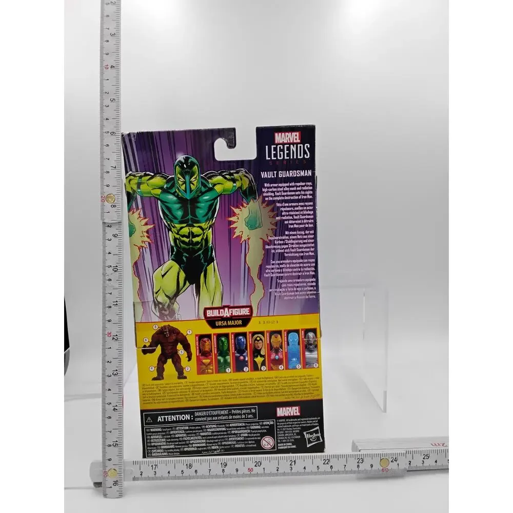 2021 IRON-MAN Legends Series Vault Guardsman Action Figure Sealed Marvel Hasbro